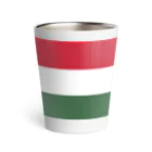 お絵かき屋さんのハンガリーの国旗 サーモタンブラー
