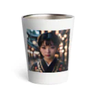 yuyuu_youtubeの着物の少女 Thermo Tumbler