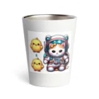 ichi_cocoのスペースキティ Thermo Tumbler