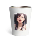 美少女学院の黒髪美少女　美鈴ちゃんメガネ Thermo Tumbler