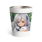 巫女スタぐらむのだっこされる神様 Thermo Tumbler