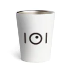 101DESIGNの101DESIGNのデザイン(黒) Thermo Tumbler