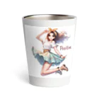 riopara0777のPOSITIVE GIRL Thermo Tumbler