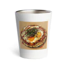 AQUAMETAVERSEの目玉焼きを乗せたお好みモダン焼き　kouchan 1616 Thermo Tumbler