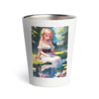 はぴはぴの朝の水浴の君 Thermo Tumbler