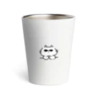 niyoriのなにかを企んでいるネコ Thermo Tumbler