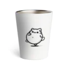 ゆるねこshopのお腹のでてる猫12 Thermo Tumbler