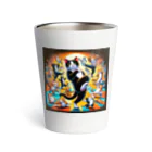 CatCraftsの猫のダンスパーティー Thermo Tumbler