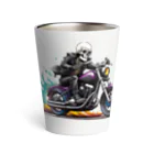 shime_savaのベタなスカルライダー Thermo Tumbler