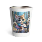 ねこねこねこんの猫とピアノ Thermo Tumbler