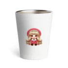 ミントキャンディのレトロなDOLL Thermo Tumbler