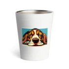 HARAPECOSAURUSの耳タレ犬は見ているよ Thermo Tumbler