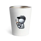 popo_poponの喫煙棒人間 Thermo Tumbler