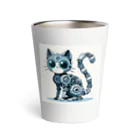 Cute Animal SHOPのメカニカルな猫 Thermo Tumbler