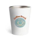 kanoh_artの「coffee break 」ワンポイントTシャツ Thermo Tumbler