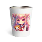 SWQAの可愛い女の子 Thermo Tumbler