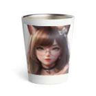 yos-1292583のねこニコばん Thermo Tumbler