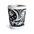 Chika Lewisの宇宙船に乗った赤ちゃん4 Thermo Tumbler