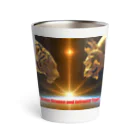 fling_shimizuの自由工房のDivine Dragon and Intreold Tiger Thermo Tumbler