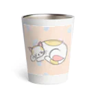 癒しの部屋🐾໒꒱のお昼寝ニャンコ🐱 Thermo Tumbler