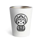 BOSATUのかわいい菩薩のシンプルイラスト Thermo Tumbler