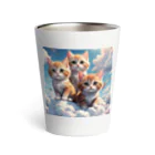 HIROICの雲猫 Thermo Tumbler