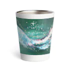 emilyart-japanの龍の背中 Thermo Tumbler