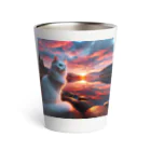 yos-1292583のねこニコばん Thermo Tumbler