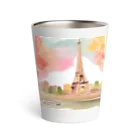 tyu-ripuのparis spring Thermo Tumbler