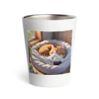 tonyの寝ている猫 Thermo Tumbler