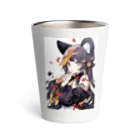 カガミモチコのキツネキョンシーちゃん Thermo Tumbler