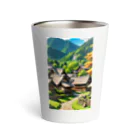 デザイン学科卒のShirakawa-go　白川郷 Thermo Tumbler