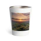 wassanwの日没の風景 Thermo Tumbler