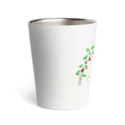 Keiko_Naoko-Art-Japanのパッチ―バード・ガゼボの下で - 2 Thermo Tumbler