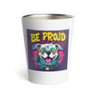 Be proudのBe proudわんちゃんバンドT Thermo Tumbler