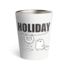 うさやの【HOLIDAY】ライオンさんの休日 Thermo Tumbler