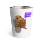 Theビーバーズ byこあらゆうのOkeyDokey-Beaver（旗ビーバー） Thermo Tumbler