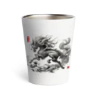 ドラにゃん🐾の麒麟 Thermo Tumbler