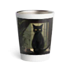 8890の黒猫 Thermo Tumbler