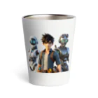 ETOWA_TOWAの未来都市のロボットたち Thermo Tumbler