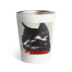 kk-welcomeの黒猫登場Ⅰ Thermo Tumbler