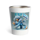 MsArtShopのESFJのトイプードル Thermo Tumbler