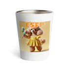 MsArtShopのESFPのトイプードル Thermo Tumbler