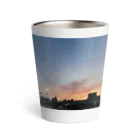 さちの部屋のとある日の夕焼け Thermo Tumbler