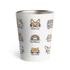 楽猫楽描しげ屋の9Animals Thermo Tumbler