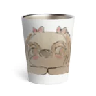 みゆ左衛門のたまにわんこ Thermo Tumbler