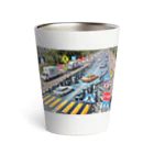 happiness_shopの事故のない未来へ Thermo Tumbler