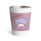 niramanjuの紫色の髪のおんなのこ Thermo Tumbler