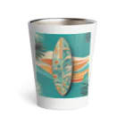 Retro Vibes TeesのAloha Waves Thermo Tumbler