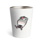 たかはらのドット絵文鳥シリーズ Thermo Tumbler